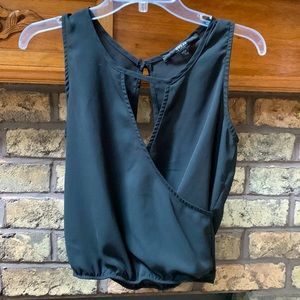 Black guess blouse size small